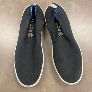 Rothy’s Classic Black Slip On Sneaker Size 8